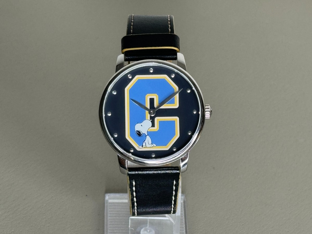 COACH×SNOOPY腕時計 Coach x Peanuts Snoopy Collaboration Watch 40mm In Leather