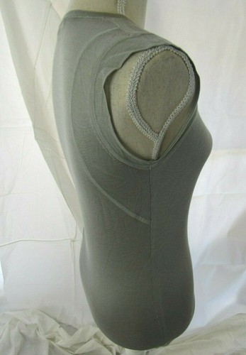 Strenesse Gray Silk/Cashmere Sweater Size 2 - Picture 10 of 11