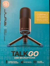 JLab Audio - TALK GO Plug & Play USB Microphone, Brand New