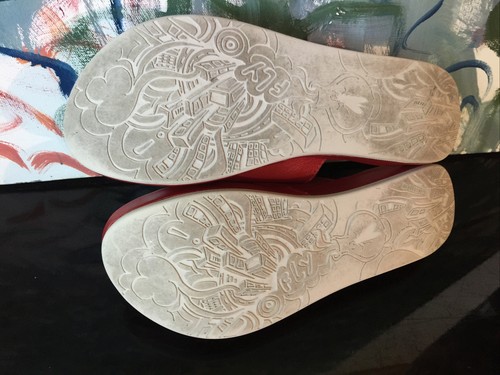 Fly London Slipper Sandalen 38 Keilabsatz - Bild 10 von 10