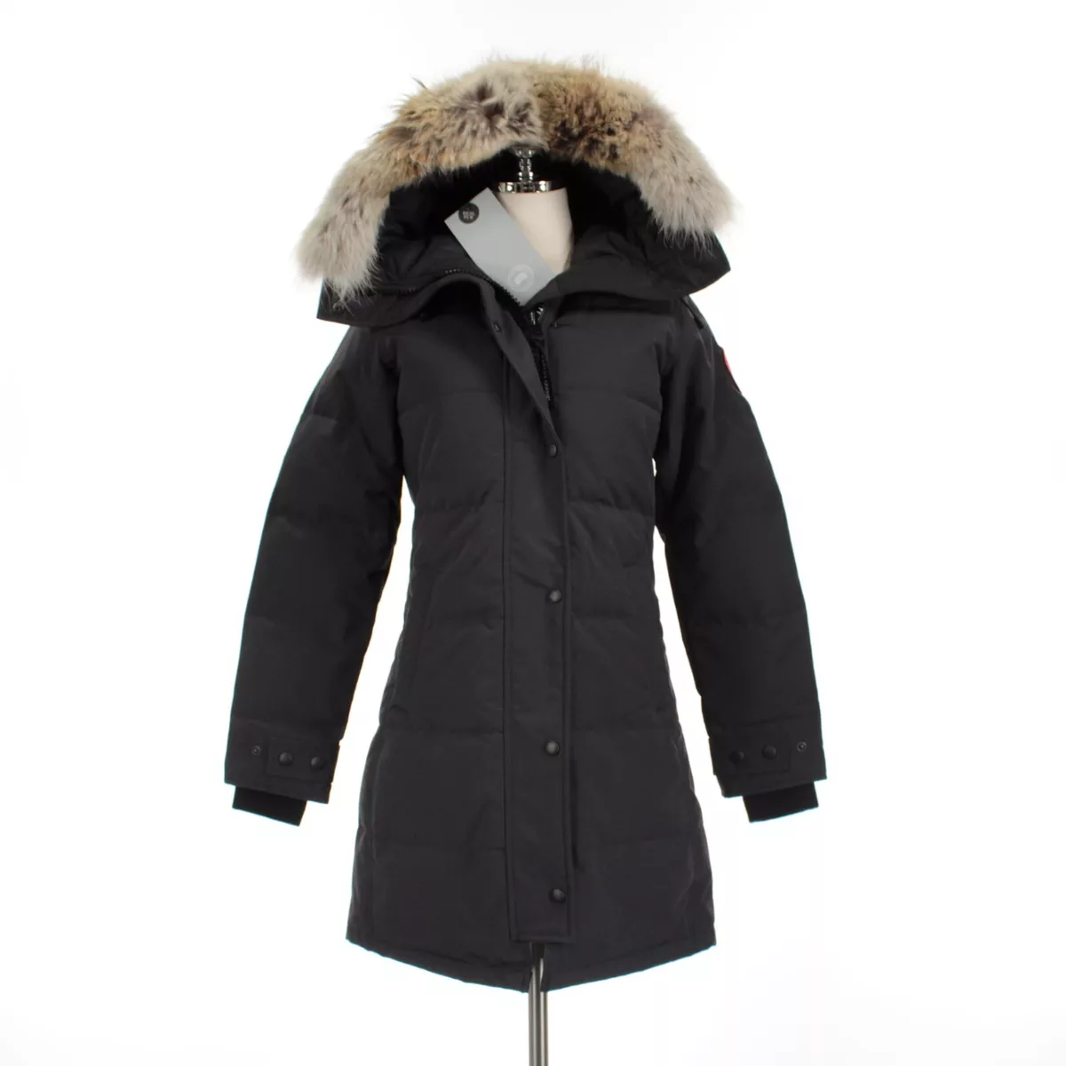 Canada Goose NWT Shelburne Parka Jacket Size XS in Solid Navy Blue