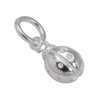 Sterling Silver Ladybird Charm Lady Bug Bird Insect Charms Garden Wildlife