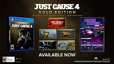 Just Cause 4 *GOLD EDITION* (PS4) New