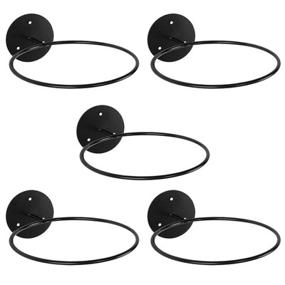  5Pcs Wall-Mounted Ball Holders Sports Ball Wall Holder Storage Rack Ball Mount