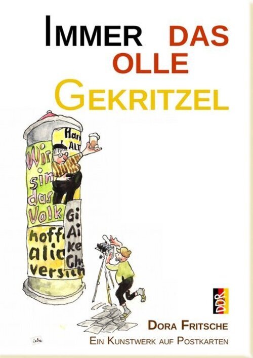Immer Das Olle Gekritzel | Ein Kunstwerk Auf Postkarten.