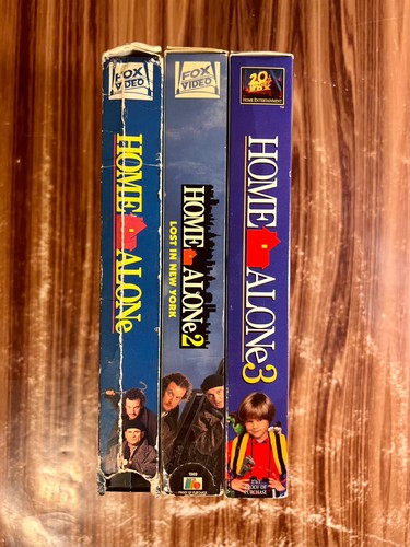 Home Alone VHS Lot 1 2 3 Lost In New York Macaulay Culkin Joe Pesci John Candy - Picture 5 of 8
