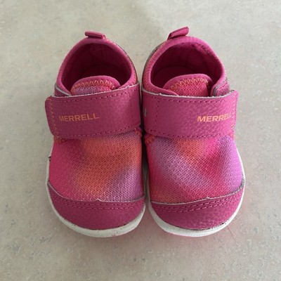 Merrel Bare Steps Toddler  Girls Size 4