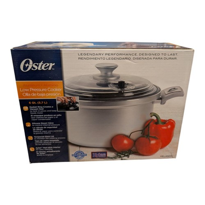 #ad Oster 6 qt Aluminum Speed Pressure Cooker New $44.95