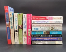 Cozy Mystery Books Wedding Theme Multiple Titles & Authors Lot of 14 PB