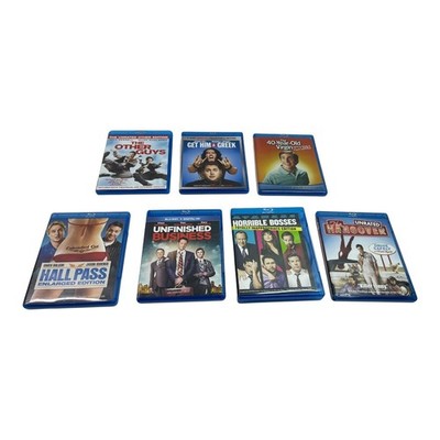 Comedy Blu-ray lot of 7 - Hall Pass, 40-Year-Old Virgin, The Hangover, & MORE