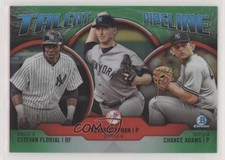 2019 Bowman Green Refractor 77/99 Chance Adams Trevor Stephan #TP-NYY z7h