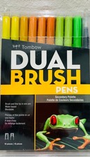 Tombow DUAL BRUSH Pen "Bright Palette" Set  10 Pack