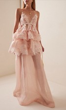 BNWT ZIMMERMANN CRUSH TIERED LACE MAXI DRESS