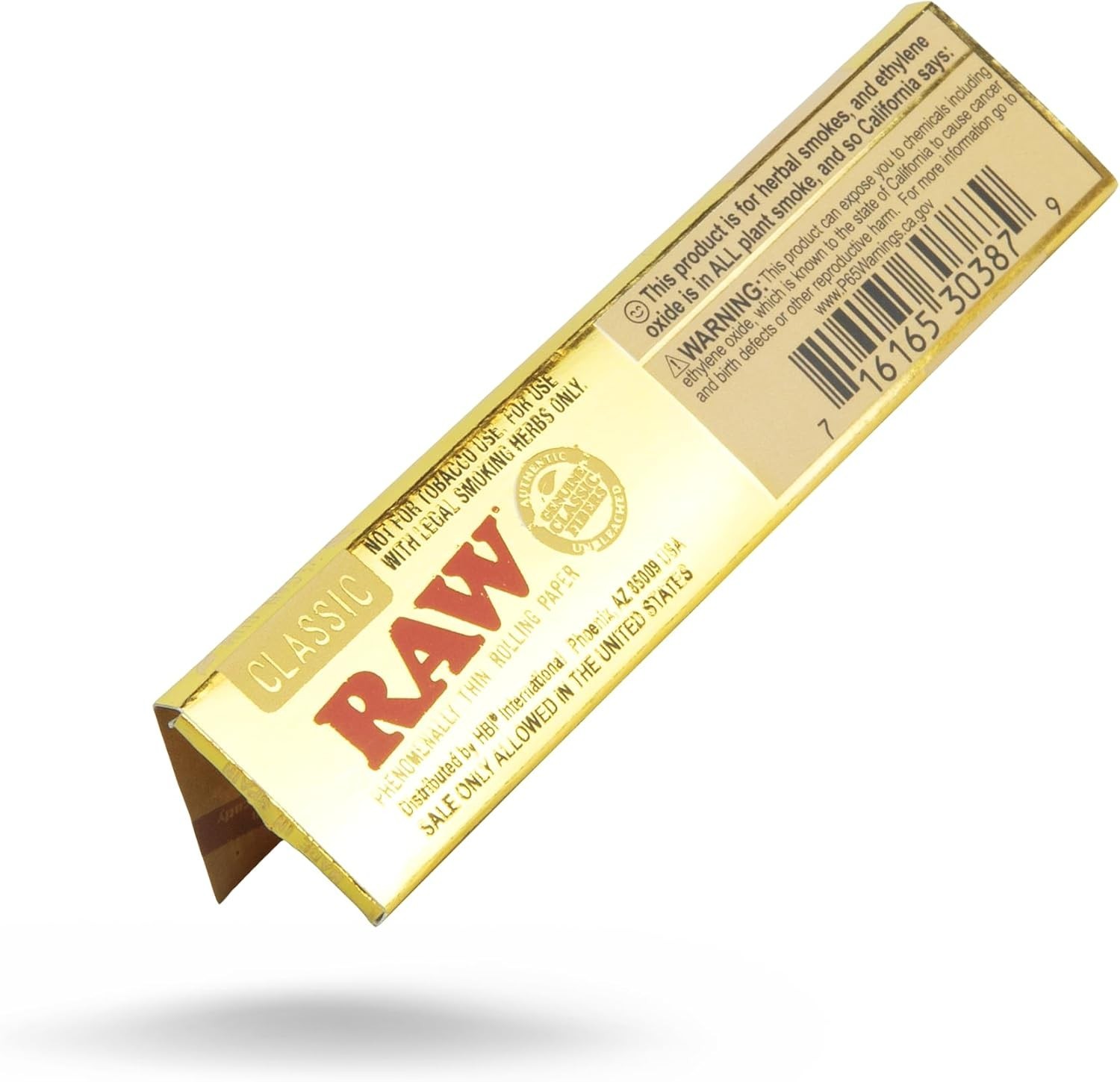 RAW Classic Ethereal 1 1/4 Rolling Papers -5 PACKS