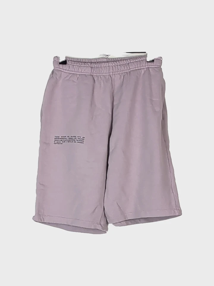 PANGAIA Pantalones cortos Hombre Talla S Morado Relaxed Fit Algodón - Imagen 1 de 4
