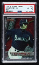 1994 Bowman's Best Red Ken Griffey Jr #40 PSA 8 HOF 03rx