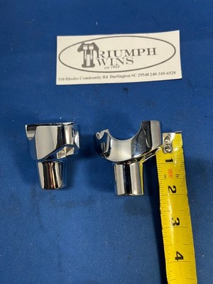 Harley Handlebar 2 inch Riser Set Chrome from VTwin 25-2188