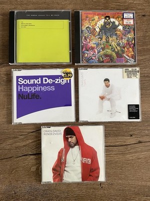 CD bundle. Massive Attack. Human League. Craig David x 2. Sound De-zign 