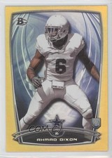 2014 Bowman Rookies Gold Foil 112/399 Ahmad Dixon #32 11pj