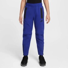 Nike Tech Older Kids'  Woven Trousers Deep Night/Black - XL- HQ8921-539 New