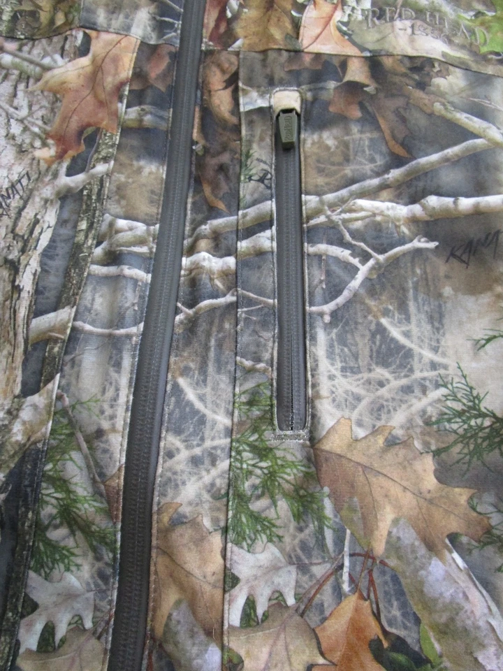 RedHead Scentinel Woodland Camo Hooded Jacket Pant 2 Piece Hunting Set Men L  XL - Image 4 of 4