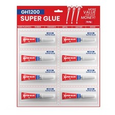4 Gram x 8 Strong Super Glue All Purpose with Anticlog Cap. Super Fast  Stro...