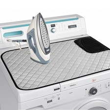 Magnetic Ironing Mat - Portable Board for Table Top, Home, Rose Metal