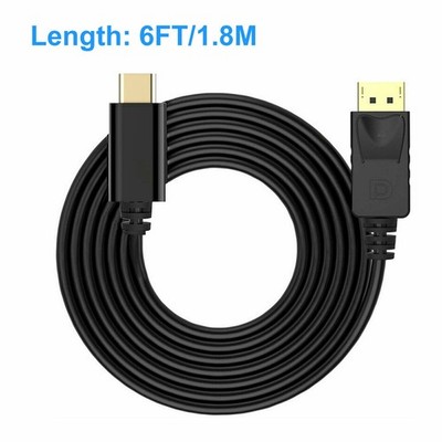 USB-C Type C to DisplayPort DP M/M Adapter Cable 4K@60Hz For Macbook Pro 13 Lead