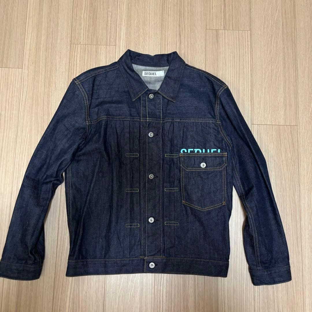 sequel fragment denim jacket - image 1