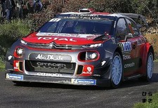 1/43 Diecast Citroen C3 WRC 2018 Tour de Corse S Loeb D Elena 11