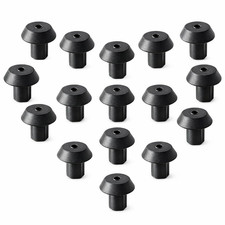 Pack of 16 Rubber Feet for Gas Range Stovetop Grate with 3/16" Hole