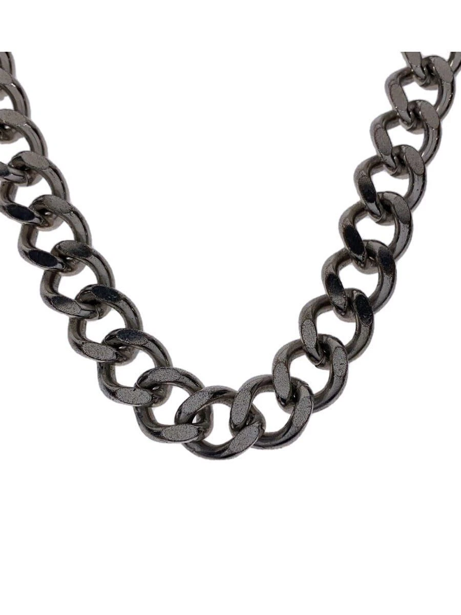 Collana Christian Dior catena icona in metallo SLV uomo usata