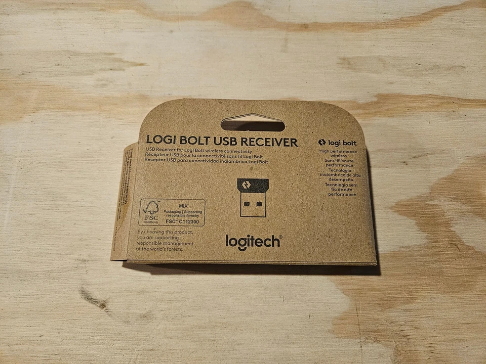 New Logitech - Logi Bolt USB Receiver - Black - Image 2 of 2