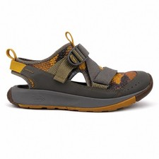 Chaco Outdoor Hiking Water Sandals Men  s Size 9 Gray Yellow Adjustable Straps