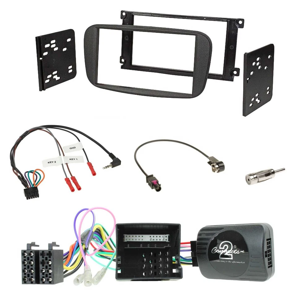 Pioneer USB 2DIN DAB Lenkrad Bluetooth Autoradio für Ford Focus C-Max Galaxy ab - Bild 3 von 4