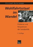 Wohlfahrtsstaat Im Wandel Probleme Und Perspektiven Der Sozialpolitik Buch 2001