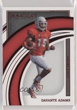 2022 Panini Immaculate Collegiate Ruby 20/75 Davante Adams #40 0c3