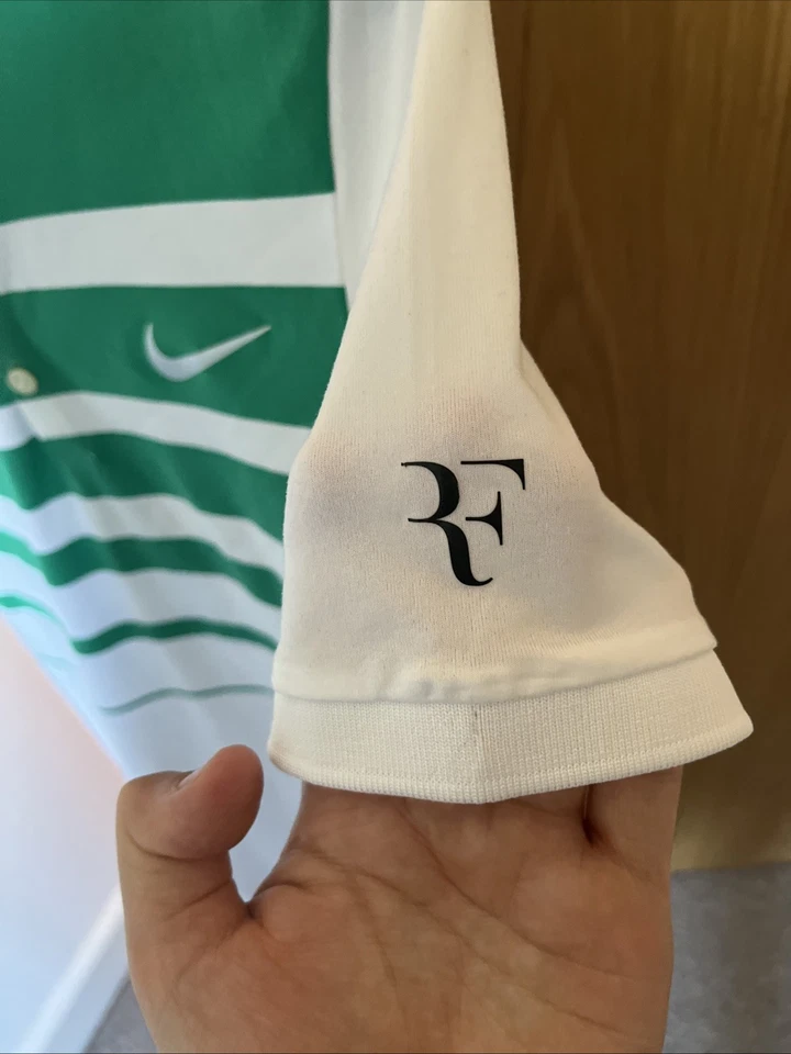 Nike Dri-Fit Tennis Shirt Roger Federer Rare Official Tennis Shirt Size S Small - Image 3 of 4