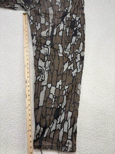 Vintage Winchester Camo Cargo Pants Mens 38x30 Baggy Trebark Outdoor Hunting - Bild 10 von 11