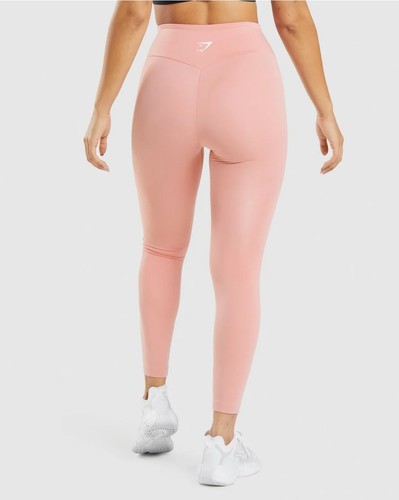 Leggings de Entrenamiento Gymshark Rosa Cintura Alta Talla Grande B2A8F - Imagen 2 de 6