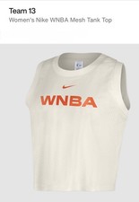 HF6468-030 Large Team 13 Women's Nike WNBA Mesh Tank Top | Slim & Cropped