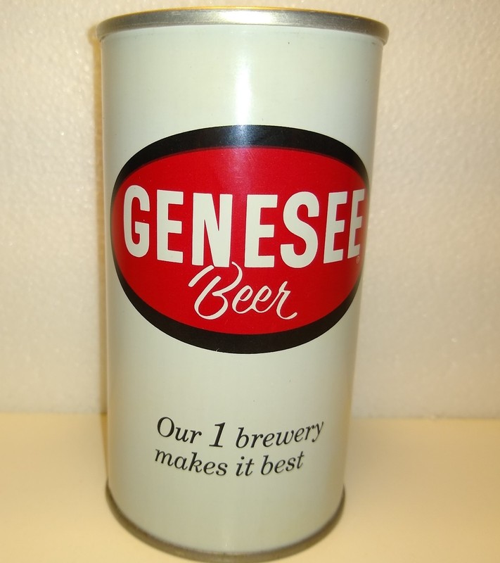 Genesee Beer "Our 1 brewery makes it best" 12 oz. can Genesee Brewing Co. EMPTY