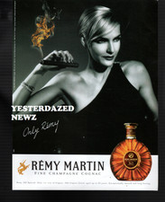 1998 Print Ad for Remy Martin Fine Champagne cognac "Only Remy"