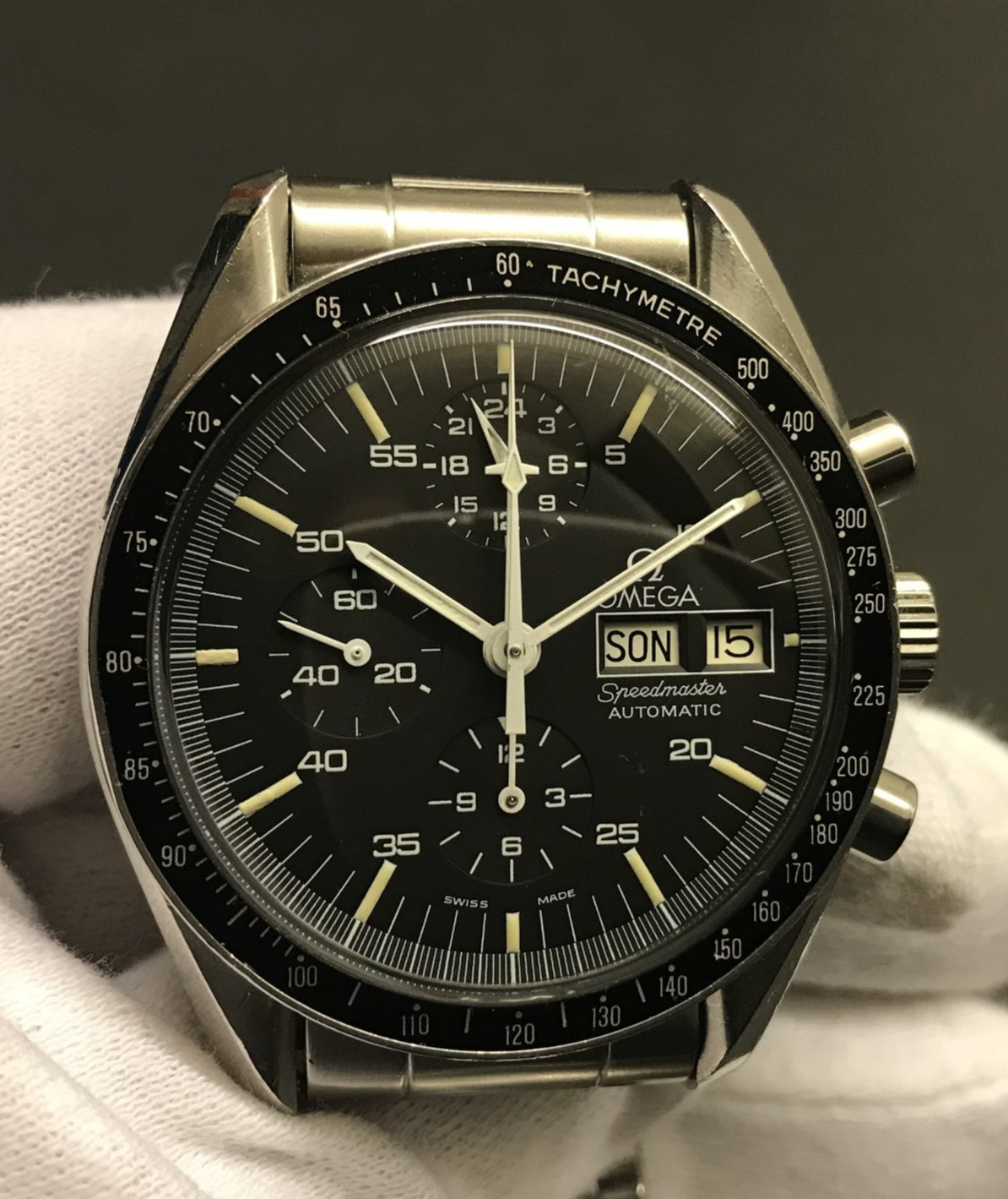 OMEGA Speedmaster  ST 376.0822 HOLY GRAIL SERVICE 3/2025 bei Omega Konzessionär