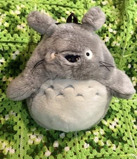 Anime Studio Ghibli My Neighbor Totoro Plush Backpack Bag Sun Arrow Vintage 80s