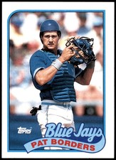 Pat Borders Blue Jays 1989 Topps #693 MLB Baseball Card