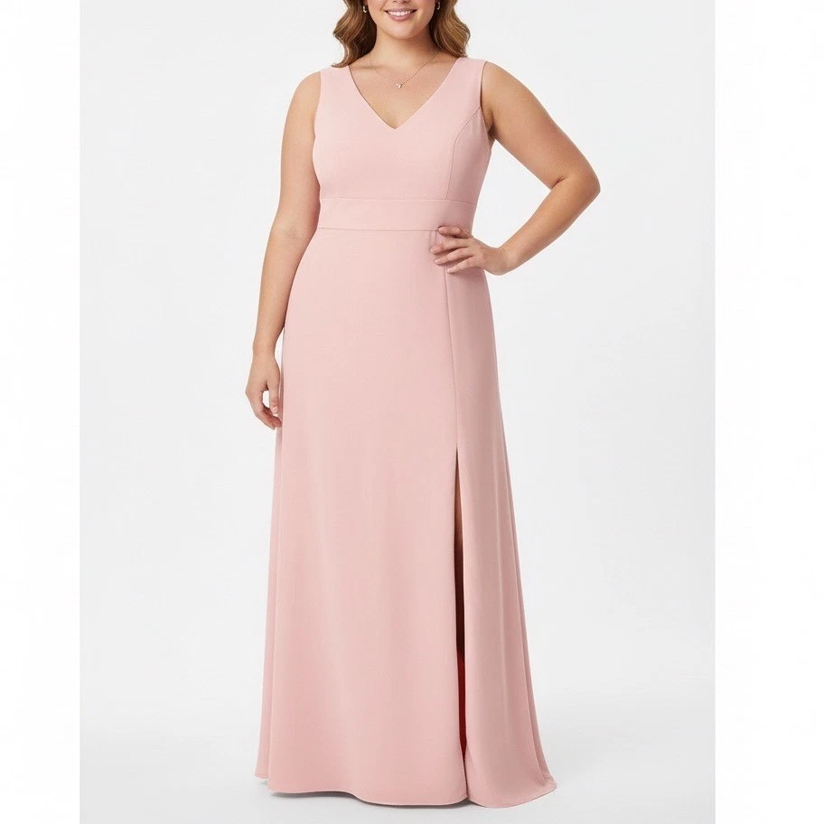 size 28 bridesmaid dress Silver Sparkly Sequins Top Light Grey Tulle V Neck Backless Charming L   Wish Gown