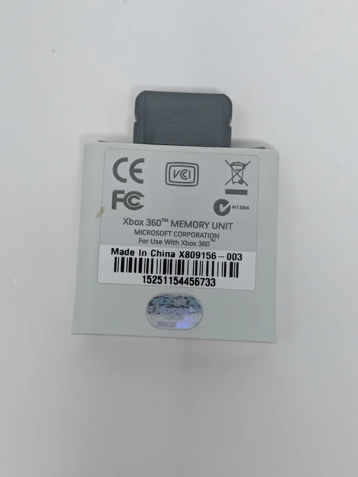 Official OEM Microsoft Xbox 360 memory Card Unit 256MB White - Image 2 of 2