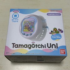 Tamagotchi Uni Prism White Color Premium Bandai Limited Japanese NEW