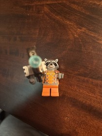 LEGO Marvel Rocket Raccoon Minifigure With Gun 76020